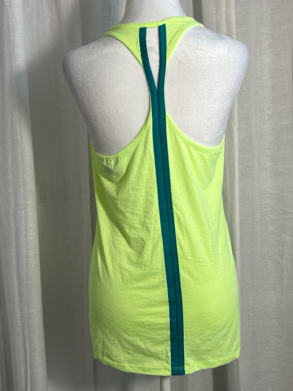 Athleta Neon Lime Racerback Tank - Picture 6 of 7
